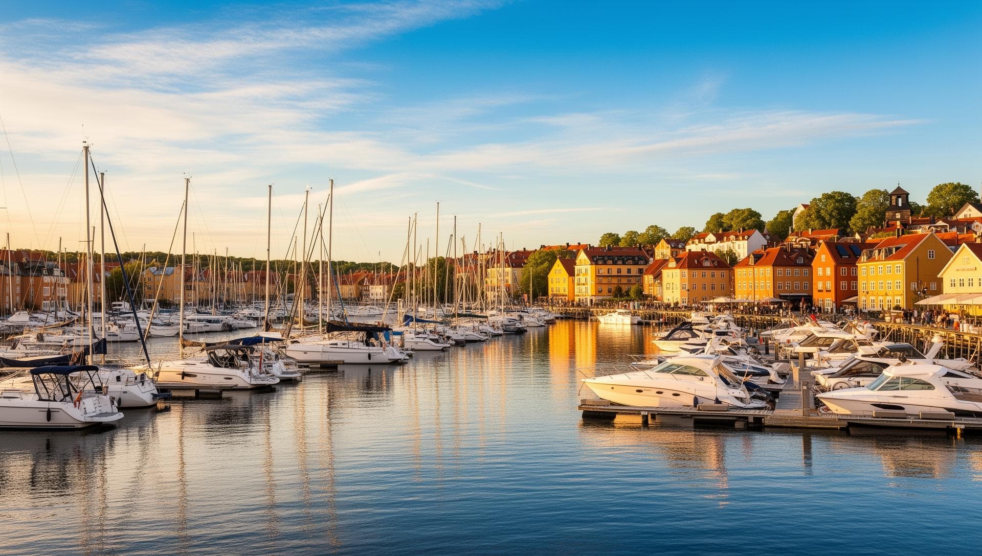 Båt i Malmö